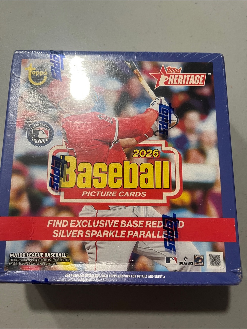 Heritage Baseball Picture Cards Box mega 2026